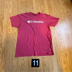 Columbia Men's Red T-Shirt M